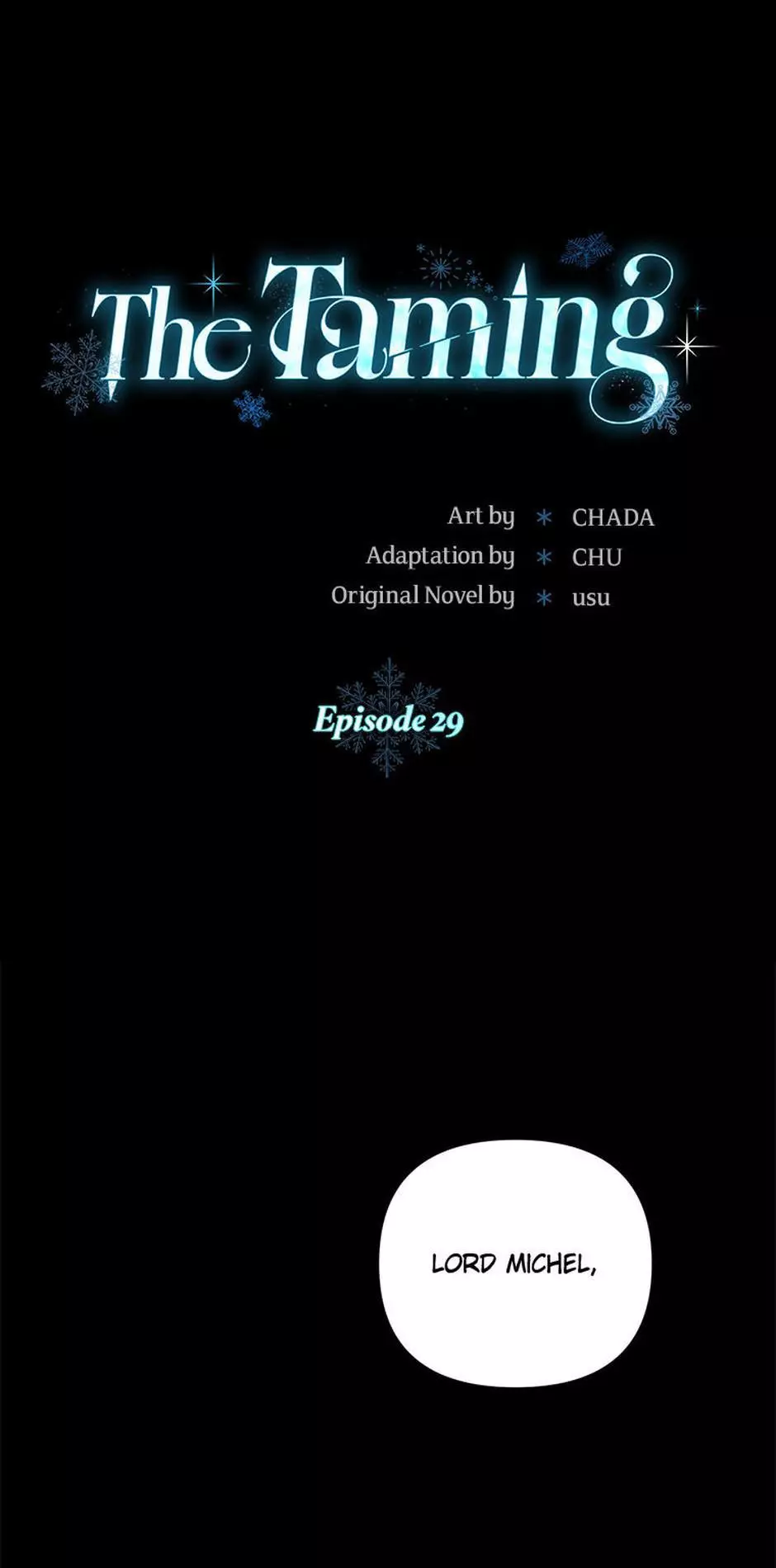 The Taming - Chapter 29 Page 1