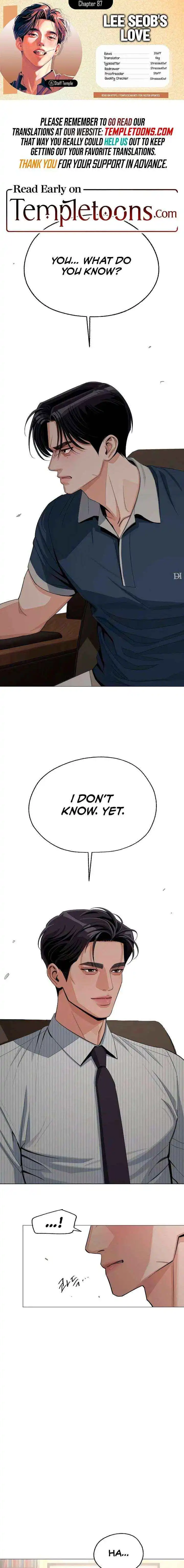 Lee Seob’S Love - Chapter 87 Page 1