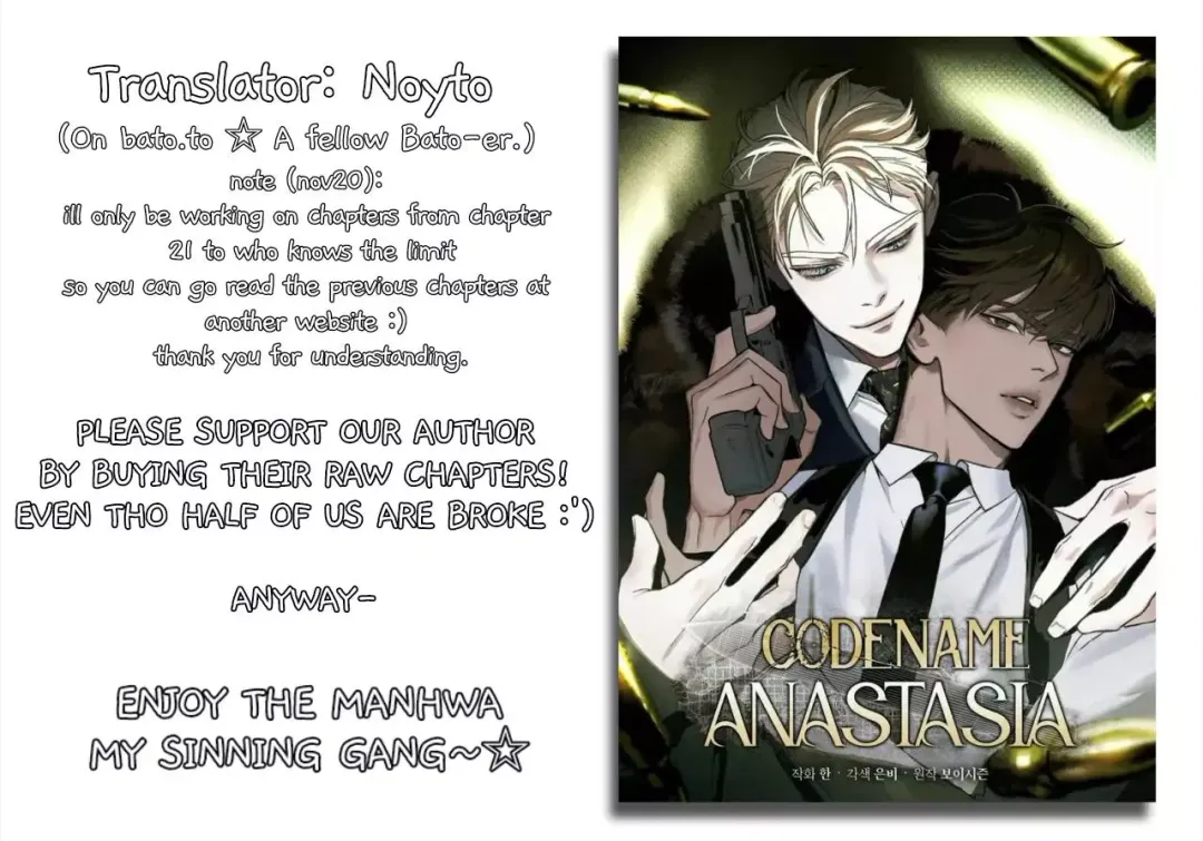 Codename Anastasia - Chapter 26 Page 1
