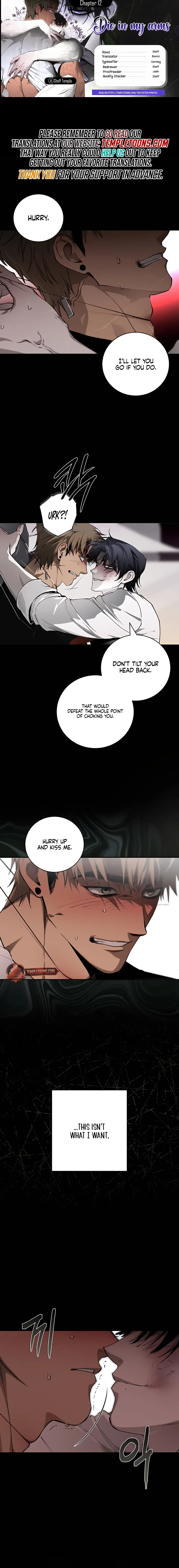 Die In My Arms - Chapter 12 Page 1