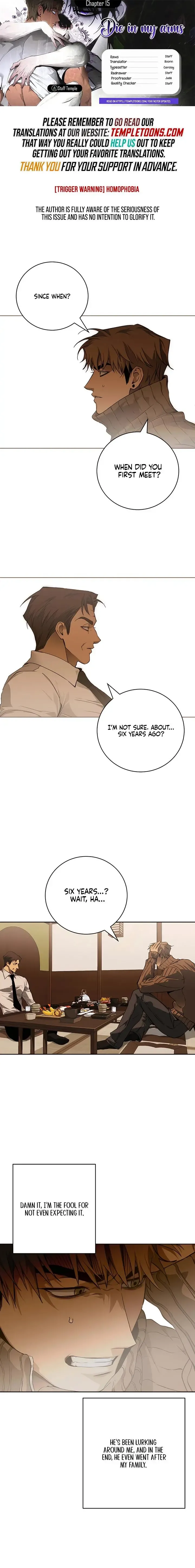 Die In My Arms - Chapter 15 Page 1
