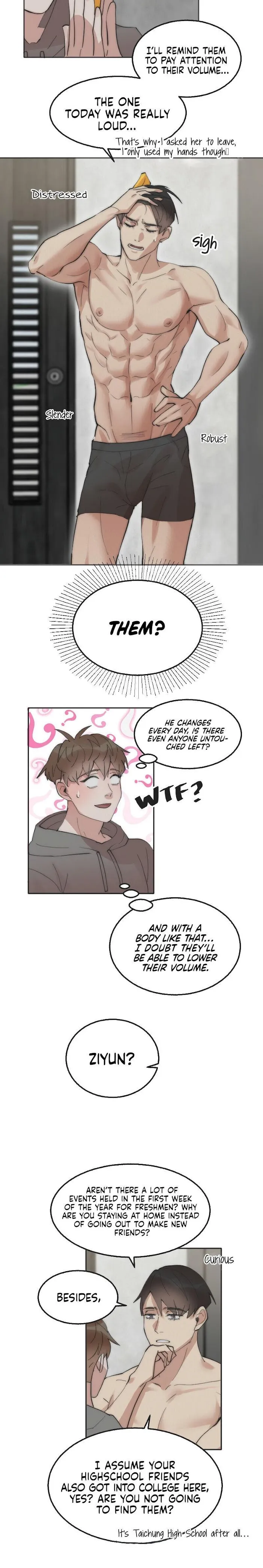 My Roommate, Handsome Senior - Chapter 3 Page 10