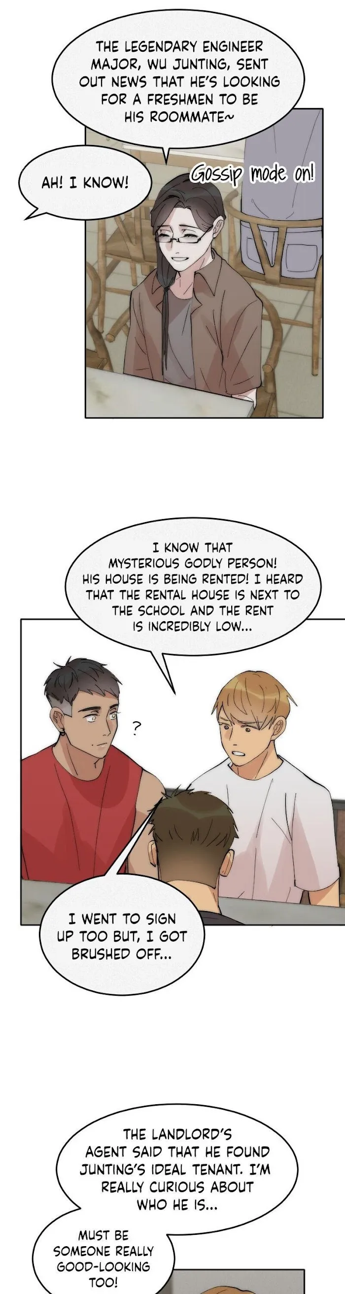 My Roommate, Handsome Senior - Chapter 8 Page 7