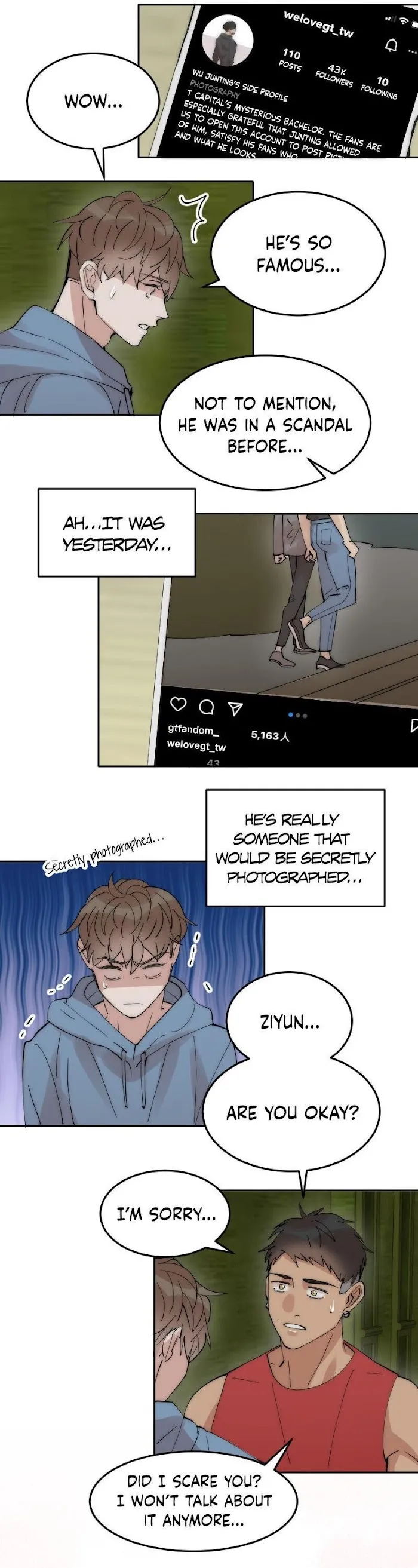 My Roommate, Handsome Senior - Chapter 8 Page 11