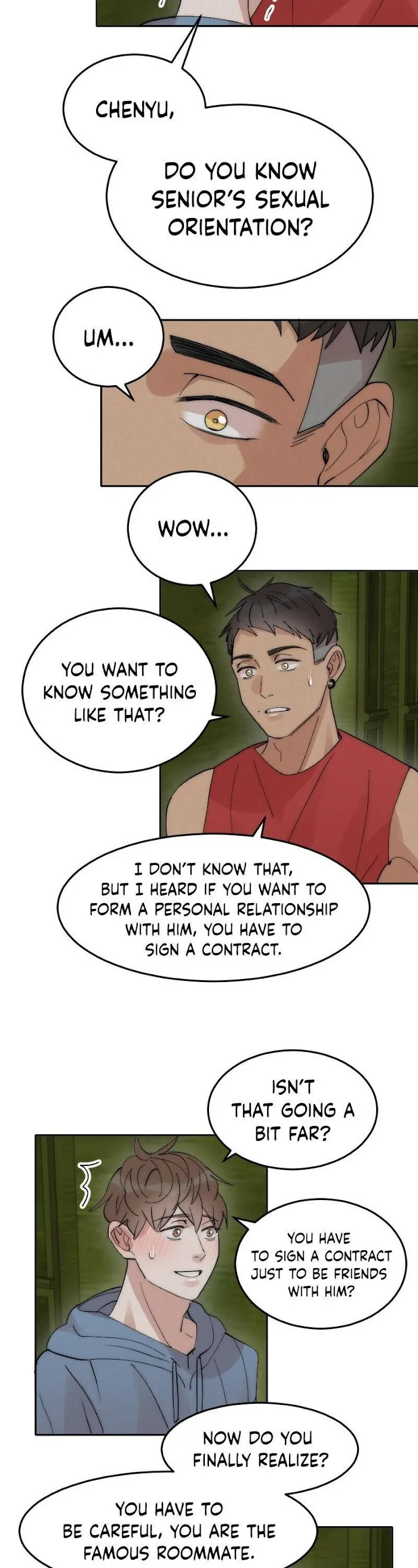My Roommate, Handsome Senior - Chapter 8 Page 13