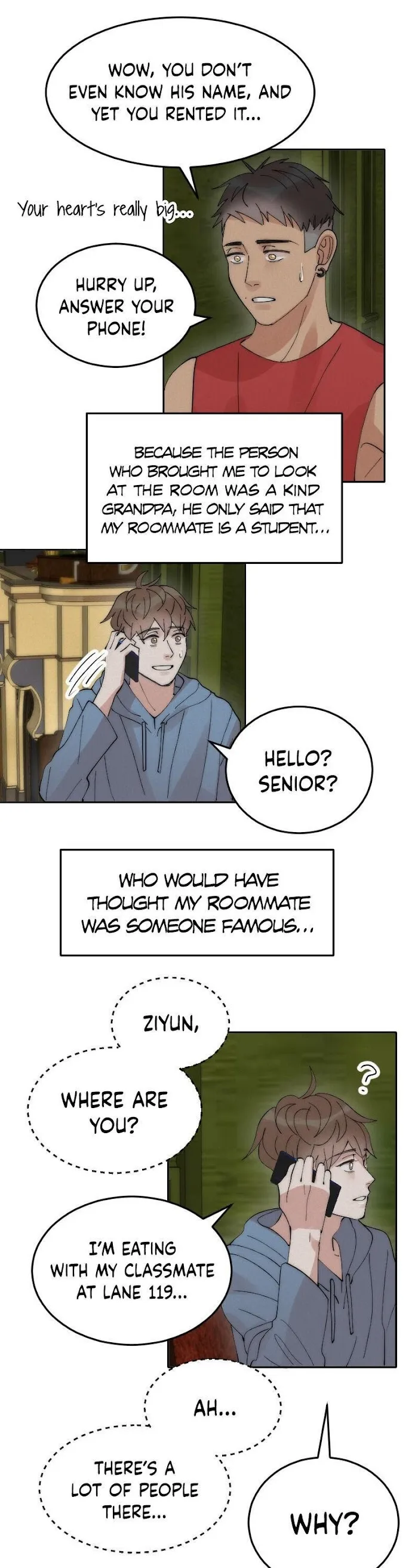 My Roommate, Handsome Senior - Chapter 8 Page 15