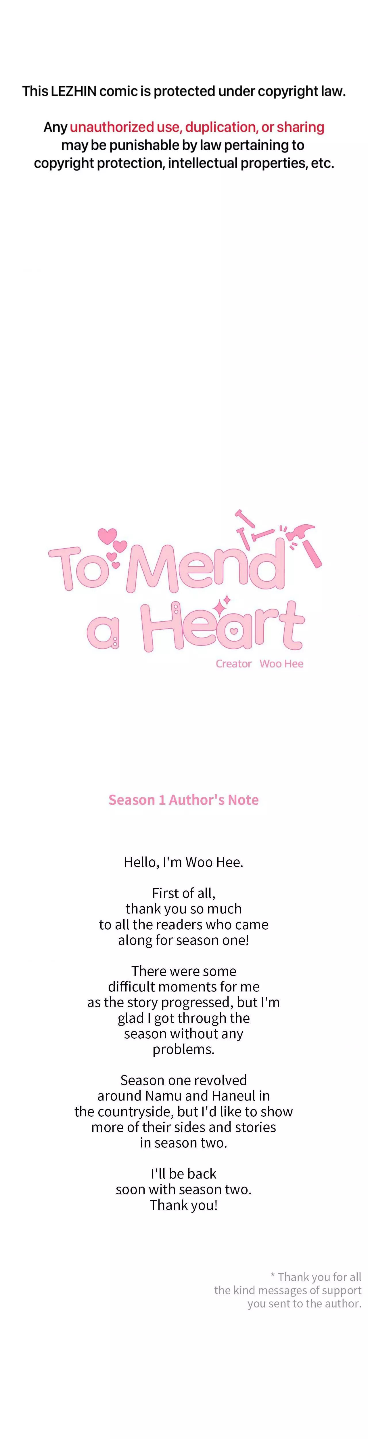 To Mend a Heart - Chapter 30.5 Page 2