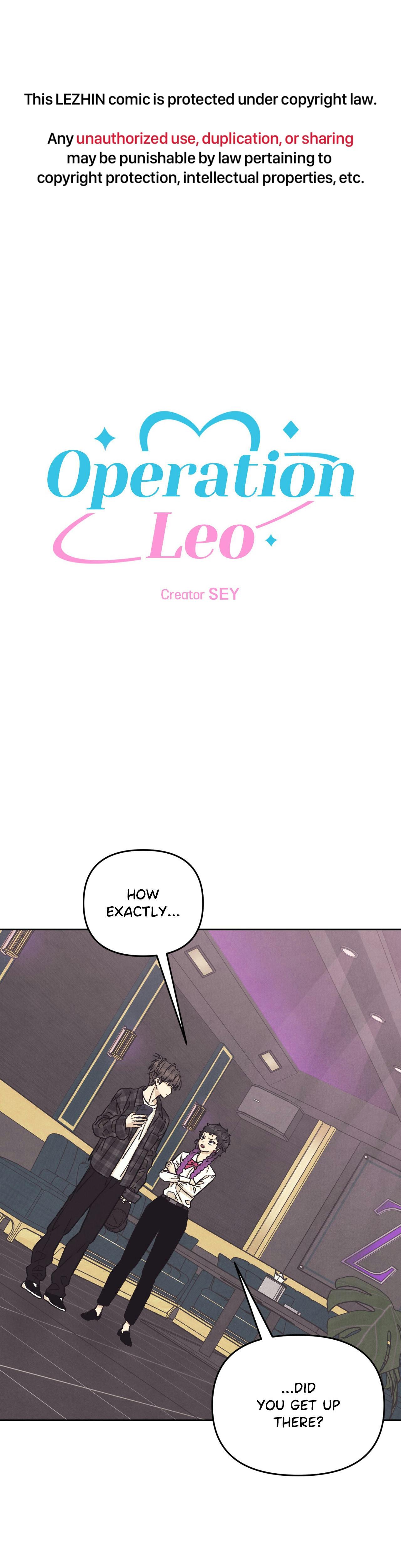 Operation Leo - Chapter 46 Page 1