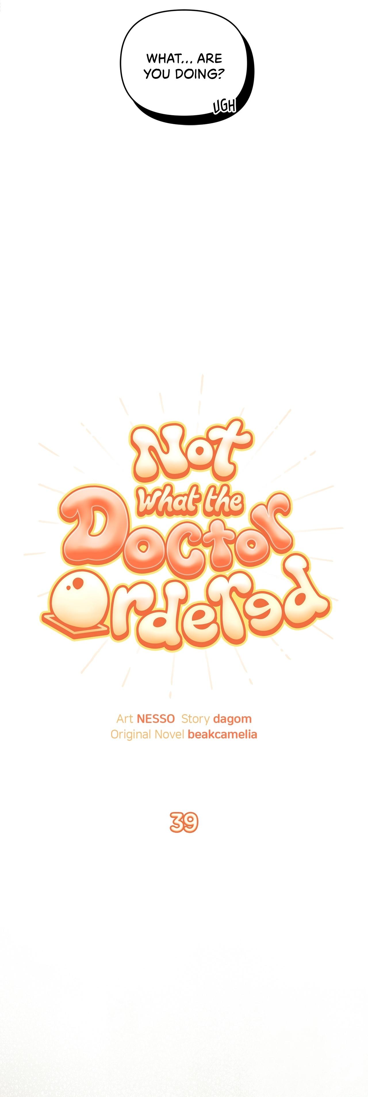 Not What the Doctor Ordered - Chapter 39 Page 9